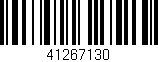 Código de barras (EAN, GTIN, SKU, ISBN): '41267130'