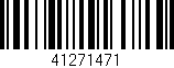 Código de barras (EAN, GTIN, SKU, ISBN): '41271471'