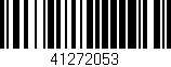 Código de barras (EAN, GTIN, SKU, ISBN): '41272053'