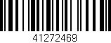 Código de barras (EAN, GTIN, SKU, ISBN): '41272469'