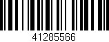 Código de barras (EAN, GTIN, SKU, ISBN): '41285566'