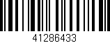 Código de barras (EAN, GTIN, SKU, ISBN): '41286433'