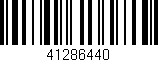 Código de barras (EAN, GTIN, SKU, ISBN): '41286440'