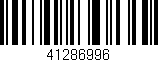 Código de barras (EAN, GTIN, SKU, ISBN): '41286996'