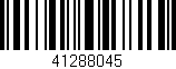 Código de barras (EAN, GTIN, SKU, ISBN): '41288045'