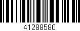 Código de barras (EAN, GTIN, SKU, ISBN): '41288580'