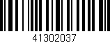 Código de barras (EAN, GTIN, SKU, ISBN): '41302037'