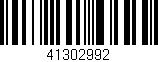 Código de barras (EAN, GTIN, SKU, ISBN): '41302992'