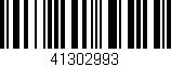 Código de barras (EAN, GTIN, SKU, ISBN): '41302993'