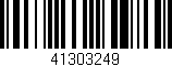 Código de barras (EAN, GTIN, SKU, ISBN): '41303249'