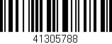 Código de barras (EAN, GTIN, SKU, ISBN): '41305788'