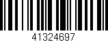 Código de barras (EAN, GTIN, SKU, ISBN): '41324697'