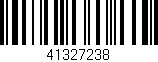 Código de barras (EAN, GTIN, SKU, ISBN): '41327238'