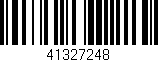 Código de barras (EAN, GTIN, SKU, ISBN): '41327248'