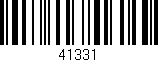 Código de barras (EAN, GTIN, SKU, ISBN): '41331'