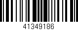 Código de barras (EAN, GTIN, SKU, ISBN): '41349186'