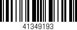 Código de barras (EAN, GTIN, SKU, ISBN): '41349193'