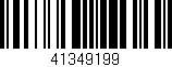 Código de barras (EAN, GTIN, SKU, ISBN): '41349199'
