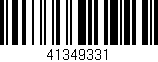 Código de barras (EAN, GTIN, SKU, ISBN): '41349331'