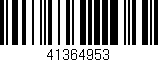 Código de barras (EAN, GTIN, SKU, ISBN): '41364953'