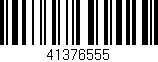 Código de barras (EAN, GTIN, SKU, ISBN): '41376555'