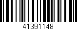 Código de barras (EAN, GTIN, SKU, ISBN): '41391148'