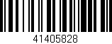 Código de barras (EAN, GTIN, SKU, ISBN): '41405828'