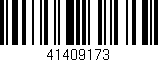 Código de barras (EAN, GTIN, SKU, ISBN): '41409173'