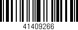 Código de barras (EAN, GTIN, SKU, ISBN): '41409266'