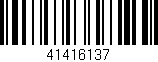 Código de barras (EAN, GTIN, SKU, ISBN): '41416137'