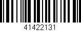 Código de barras (EAN, GTIN, SKU, ISBN): '41422131'