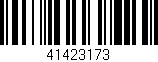 Código de barras (EAN, GTIN, SKU, ISBN): '41423173'
