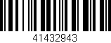 Código de barras (EAN, GTIN, SKU, ISBN): '41432943'