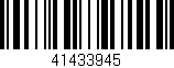 Código de barras (EAN, GTIN, SKU, ISBN): '41433945'