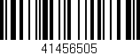 Código de barras (EAN, GTIN, SKU, ISBN): '41456505'