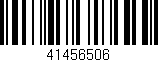 Código de barras (EAN, GTIN, SKU, ISBN): '41456506'