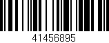 Código de barras (EAN, GTIN, SKU, ISBN): '41456895'