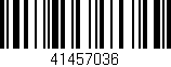 Código de barras (EAN, GTIN, SKU, ISBN): '41457036'