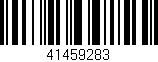 Código de barras (EAN, GTIN, SKU, ISBN): '41459283'