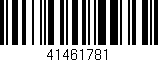 Código de barras (EAN, GTIN, SKU, ISBN): '41461781'