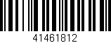 Código de barras (EAN, GTIN, SKU, ISBN): '41461812'