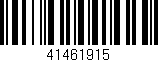 Código de barras (EAN, GTIN, SKU, ISBN): '41461915'