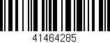 Código de barras (EAN, GTIN, SKU, ISBN): '41464285'