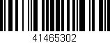 Código de barras (EAN, GTIN, SKU, ISBN): '41465302'