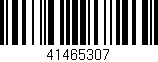 Código de barras (EAN, GTIN, SKU, ISBN): '41465307'