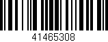Código de barras (EAN, GTIN, SKU, ISBN): '41465308'