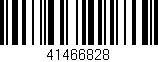 Código de barras (EAN, GTIN, SKU, ISBN): '41466828'