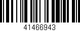 Código de barras (EAN, GTIN, SKU, ISBN): '41466943'