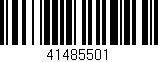 Código de barras (EAN, GTIN, SKU, ISBN): '41485501'