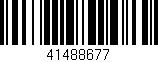 Código de barras (EAN, GTIN, SKU, ISBN): '41488677'